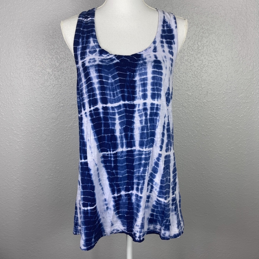 Artisan NY blue & white tank top